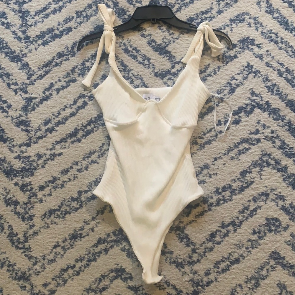 Clove Tie Up Bodysuit — Princess Polly